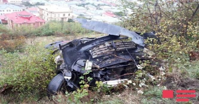 Erməni hərbçi Azərbaycanda qəza törətdi