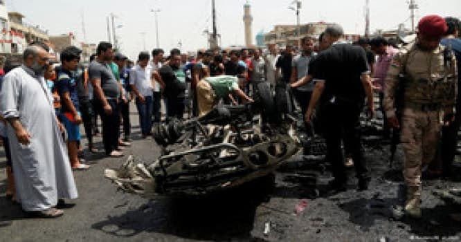 Bağdadda terror aktı nəticəsində 12 nəfər ölüb, 50-si yaralanıb