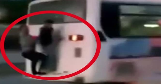 Sumqayıtda uşaqlar avtobusla ölümə gedirlər - FOTO