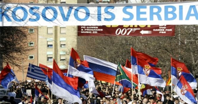 Dünya Serbiya - Kosovo müharibəsi astanasında
