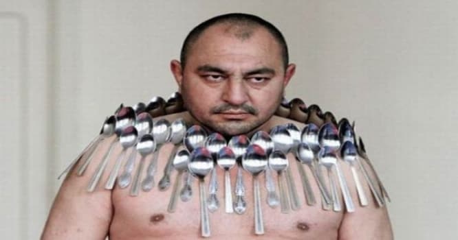 Azərbaycanlı "Maqnit adam" Gürcüstanda yeni rekorda imza atdı