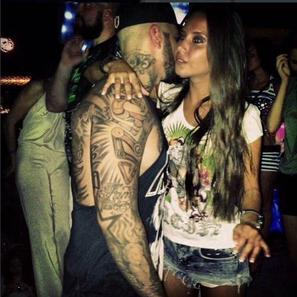 Trampla fotosu yayılan azərbaycanlı modelin Timati ilə səmimi FOTOSU