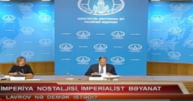 ATV Sergey Lavrovu sərt şəkildə tənqid etdi - VİDEO