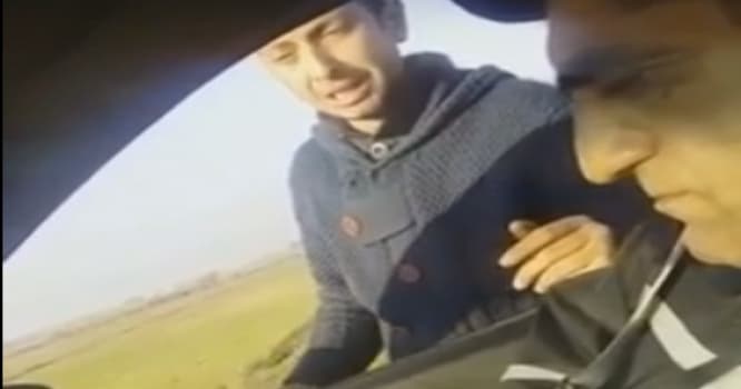Vətəndaşı ağladıb video çəkən yol polisi ilə bağlı rəsmi açıqlama - VİDEO