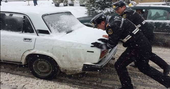 Azərbaycan polisini belə görməmişdiz... - FOTO+VİDEO