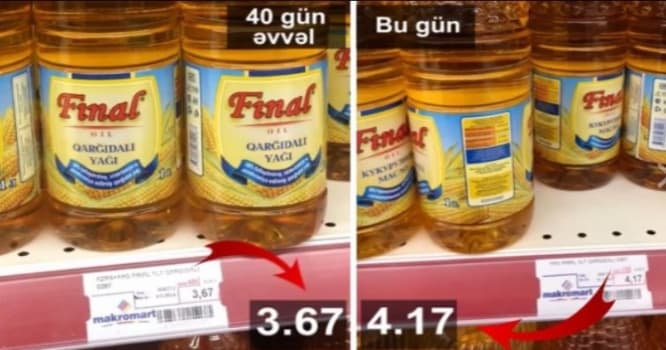 Bakıda 40 gün ərzində sürətlə bahalaşan ərzaq məhsulları – VİDEO