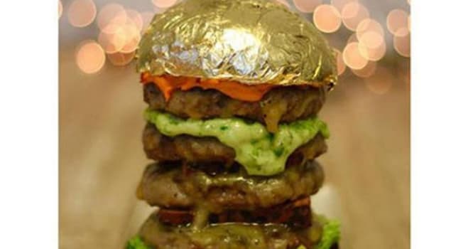 Qızıl hamburger - 63 dollara