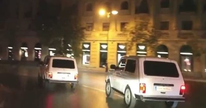 Bakıda "Niva" ilə oyun çıxaranlar axtarışdadır - VİDEO
