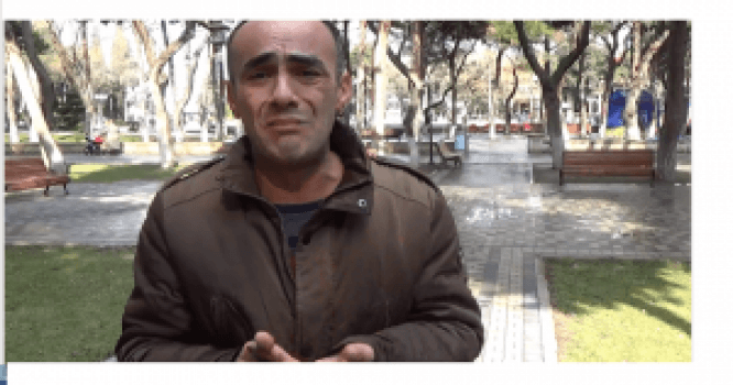 Bədənində 16 qəlpə gəzdirən Qarabağ əlili: “Qalmışam küçələrdə” - VİDEO