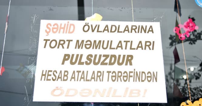 "Şəhid övladlarına pulsuzdur, ataları ödəyib..." - Nümunəvi addım (FOTO)