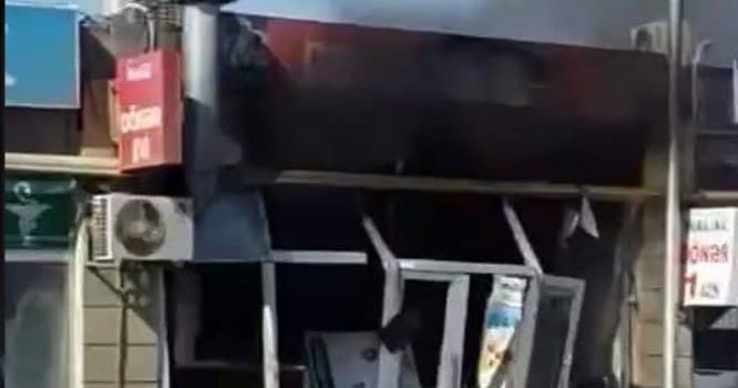 Bakıda dönərxanada partlayış: 5 yaralı - FOTOLAR