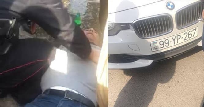 Bakıda polis əməkdaşı vətəndaşı ölümdən xilas etdi - FOTO/VİDEO