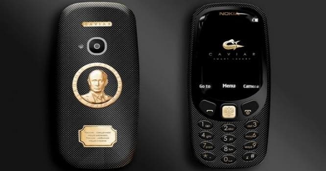 Putinə həsr olunmuş Nokia 3310 - FOTOLAR