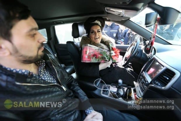 Polkovnik Elza Seyidcahanı təbrik etdi - FOTO