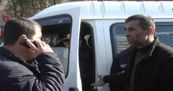 Tələbələri ölümə aparan mikroavtobusun polisdən qaçdığı an - VİDEO