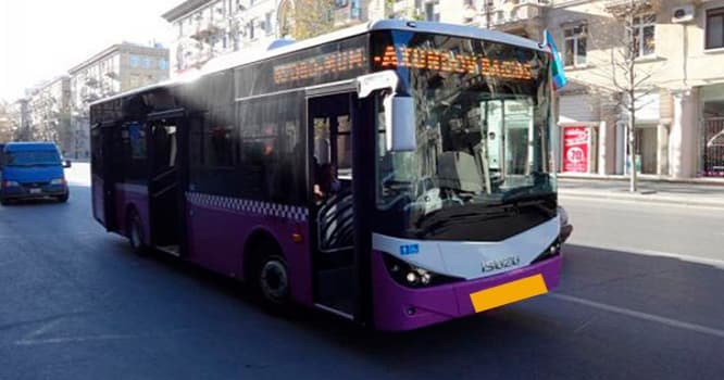 Bakıda sərnişin avtobusu qaçırıldı