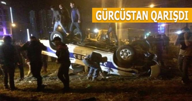Batumidə iğtişaşlar: Çox sayda yaralı var – VİDEO