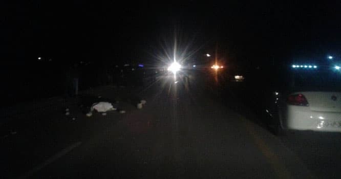 Polis əməkdaşı qəza törətdi: ölən var - FOTO