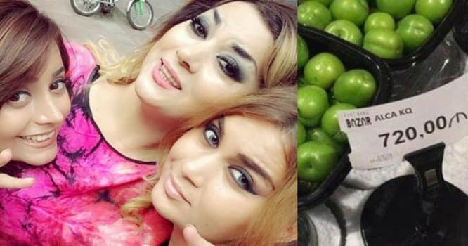 Azərbaycanlı müğənni qızına 720 manata alça aldı, etiraz etdi - FOTO
