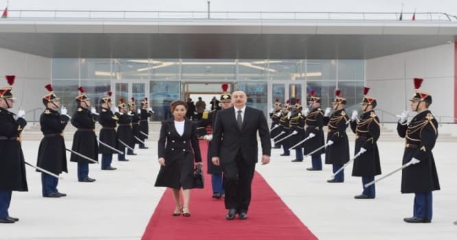 Azərbaycan prezidentinin Fransaya rəsmi səfəri başa çatıb