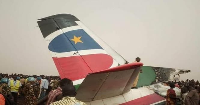 Cənubi Sudanda qəzaya uğrayan təyyarədə olanların hamısı sağ qalıb