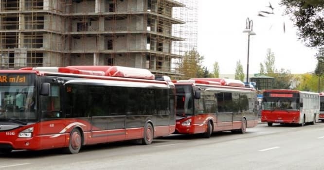 Bakıda avtobuslar üçün xüsusi yol çəkilir - YENİ QƏRAR