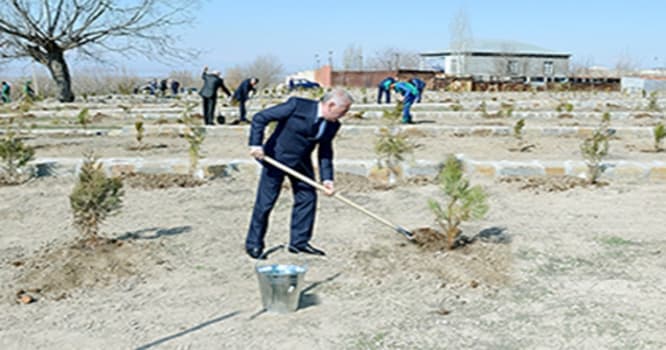 Vasif Talıbov iməclik keçirdi - FOTO