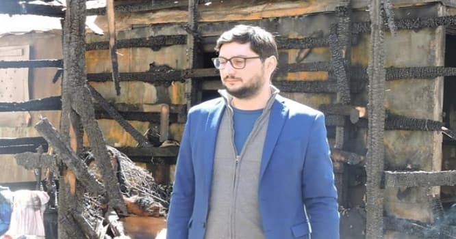 Ramin Hacılı evinin necə yanmasından danışdı - FOTOLAR