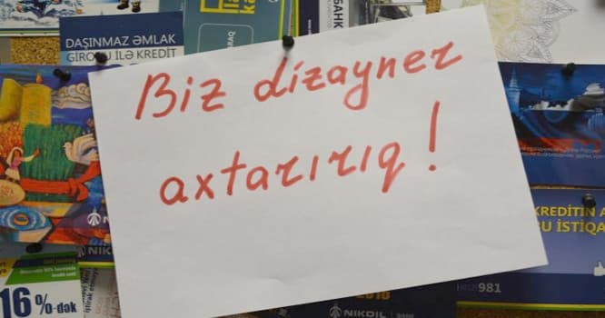 NIKOIL | Bank dizayner axtarır! (R)