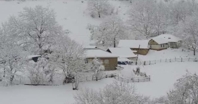 Azərbaycana qar yağdı - FOTO