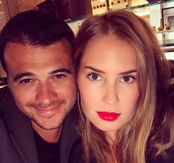 Emin Ağalarov sevgilisi ilə bir arada - FOTO