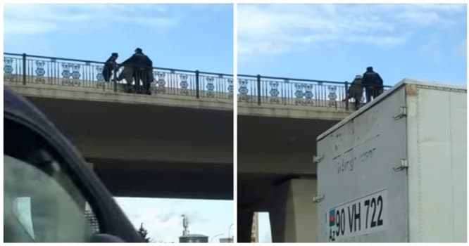 Bakıda polislər iki qadını intihardan belə xilas etdi - VİDEO