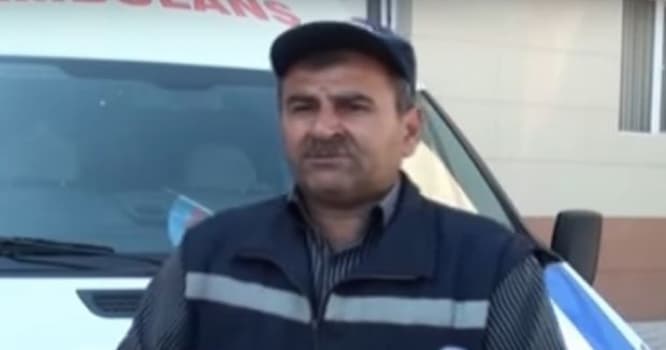 Cərimələnən təcili yardım maşınının sürücüsü danışdı - VİDEO