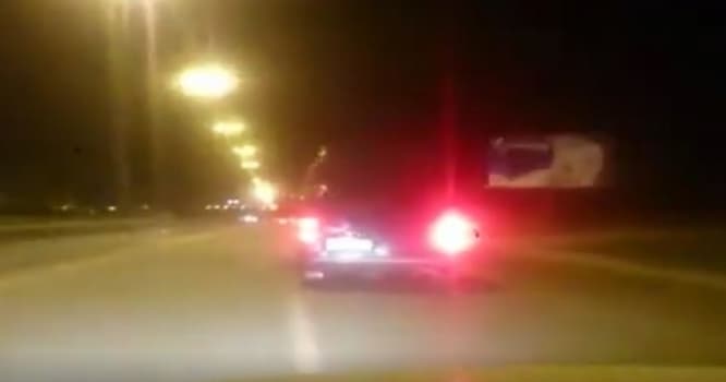 Bakı-Sumqayıt yolunda "ölüm maşını": "Ford" 140-la hərəkət edir - VİDEO