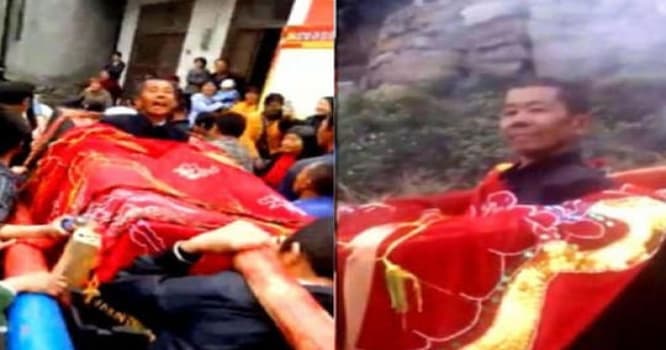 Sağ olmağına baxmayaraq, yasını keçirdi - Marağa görə (Video)