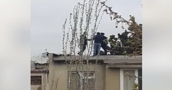 Azərbaycan polisindən inanılmaz xilasetmə: "Əlini verməyən kişi deyil"