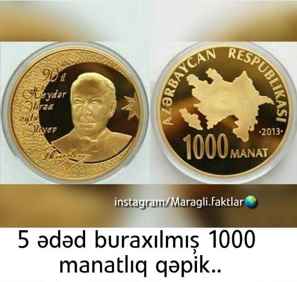 1000 manatlıqlarla bağlı Mərkəzi Bankdan AÇIQLAMA