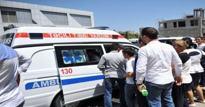 Bakıda “təcili yardım”ın sürücüsü və tibb bacısı döyüldü - FOTO
