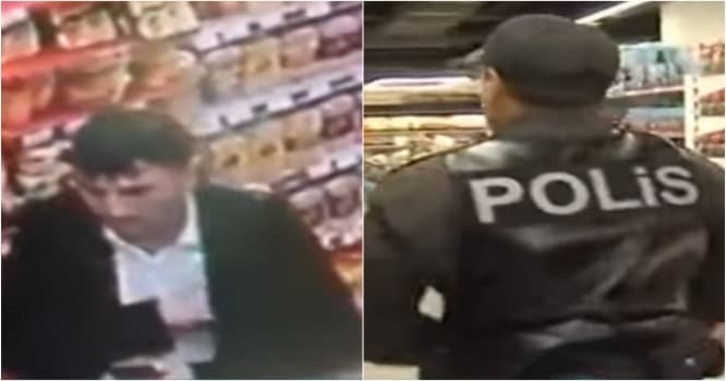Bakıda polis əməkdaşları oğrunu iş üstündə tutdu - VİDEO