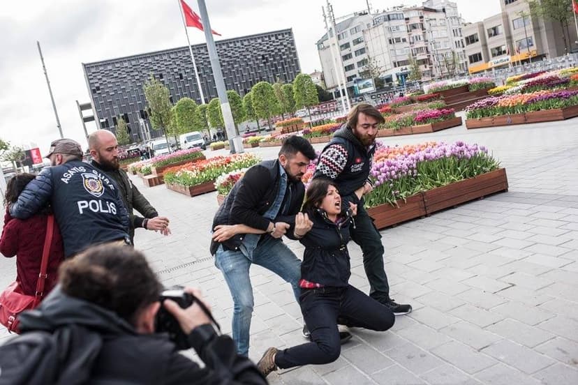 Türkiyədə 1 may mitinqləri: 30 min polis təhlükəsizlik tədbirlərində