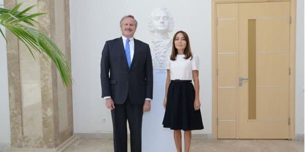 Nərgiz Paşayeva Robert Sekuta ilə görüşdü