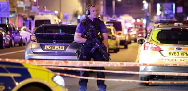Londonda kimyəvi maddə ilə hücum