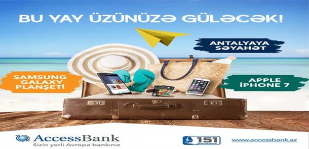 AccessBank bu ayın sonu 7 bəxtəvərin üzünü güldürəcək! (R)