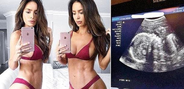Məşhur modelin hamiləliyinə heç kim inanmadı