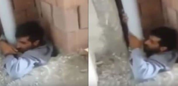 Sumqayıtda oğurluq edən şəxsin başına g&ouml;r&uuml;n nə gəldi (VİDEO)