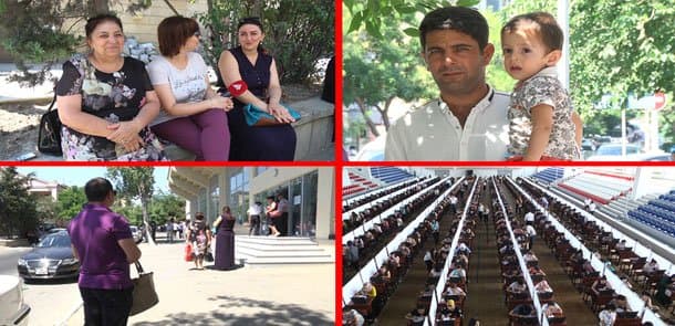 Gəlinini Gəncədən Bakıya imtahana gətirən qayınana (VİDEO)