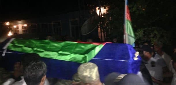 Şəhidimiz dəfn olundu (FOTO/VİDEO)