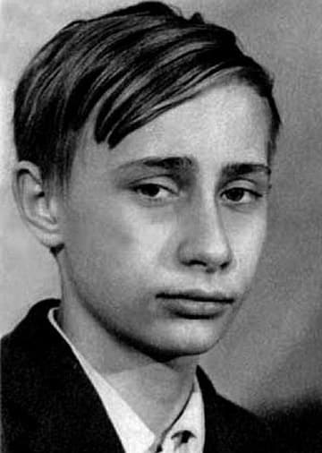 Putinin uşaqlıq və gənclik şəkilləri (FOTOLAR)
