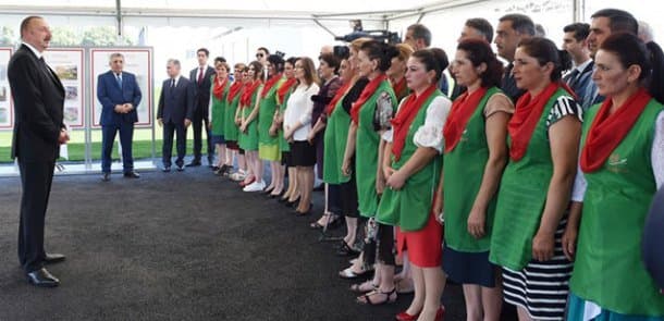 Prezidentin Zaqatala sakini ilə dialoqu: "İşləmək istəyən özünə iş tapar"