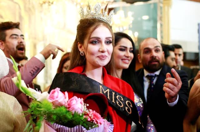 Kürd gözəlin yalanı üzə çıxdı,tacı əlindən alındı (FOTOLAR)